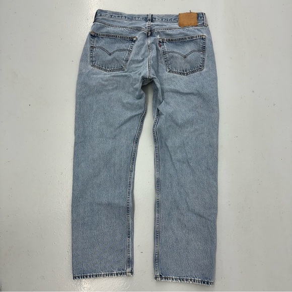 Vintage 90s Levi’s 501 Denim Jeans Button Fly Sz 36x30 - Picture 1 of 8